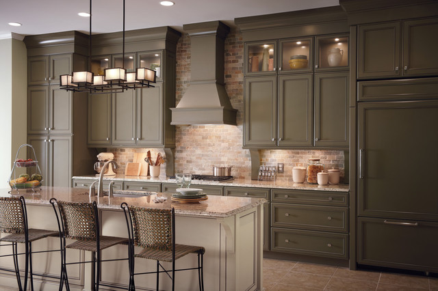 Modele tendance d' armoire de cuisine – construire ma maison Chalet désign cuisine de armoires