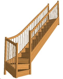 Construction d’escalier bois 