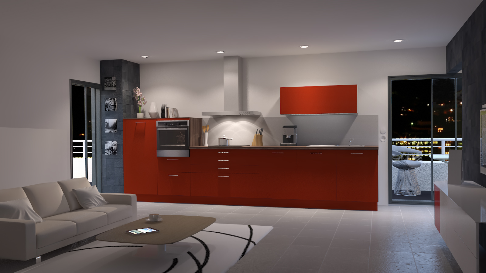 Rideau Chambre Gris Et Rose : Cuisine design schmidt – Construire ma maison Rideau Chambre Gris Et Rose : Cuisine design schmidt – Construire ma maison