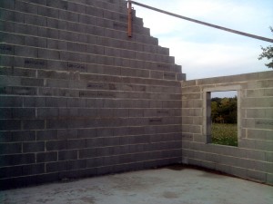 Construction en parpaing