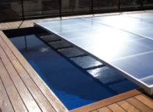 abri piscine plat