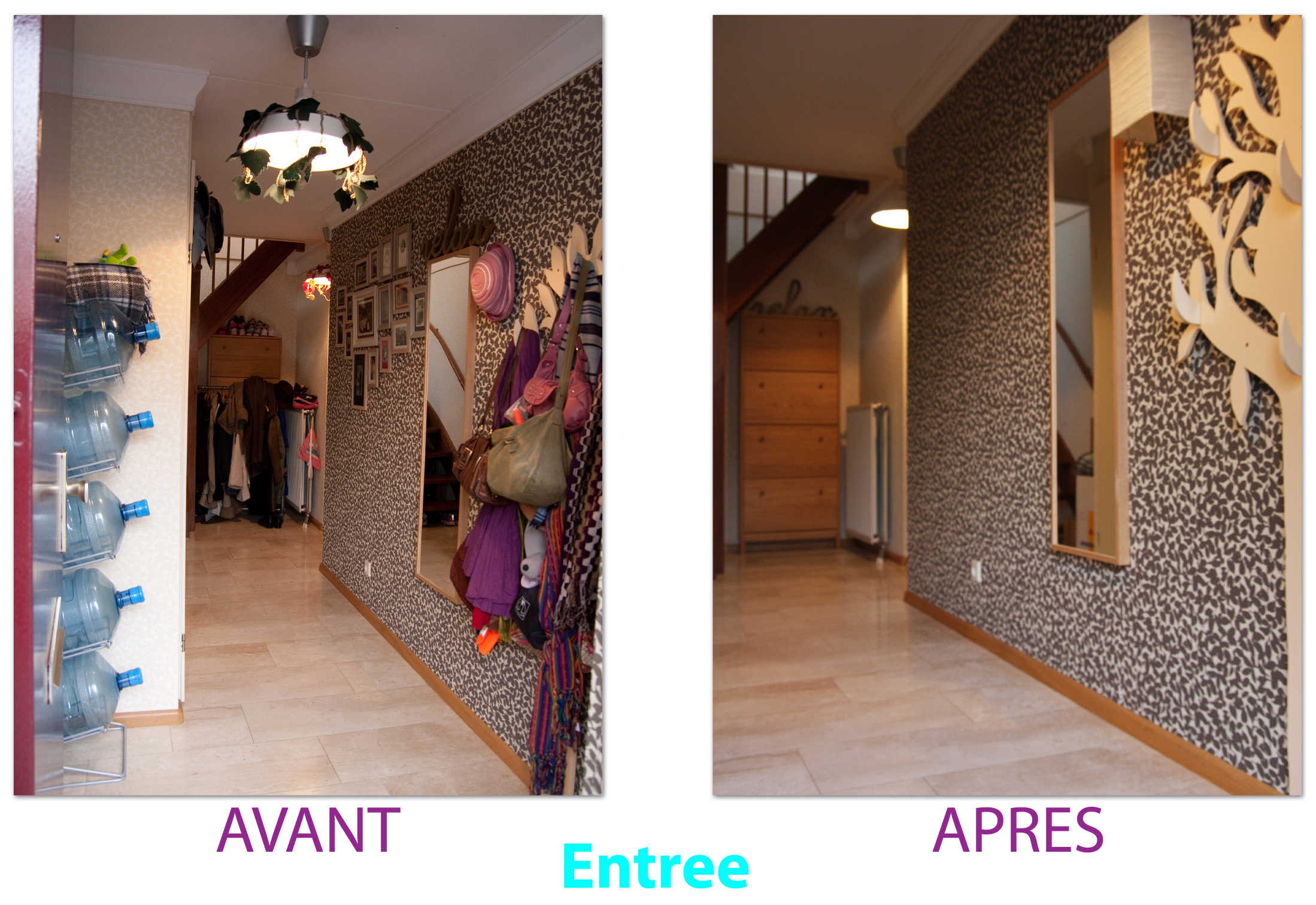decoration de l'entrée de maison 