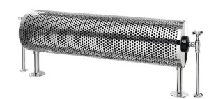 Radiateur acier radiateur forme de cylindre