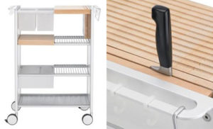 Dessertes cuisine pratique