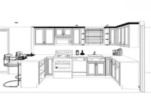 Amenagement de cuisine perespective