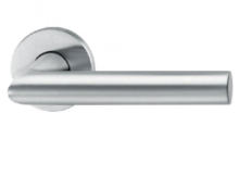 Poigne de porte acier