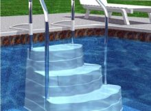 Echelle et escalier piscine