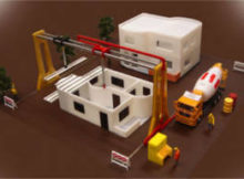 imprimante 3d de maisons
