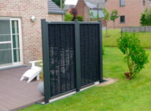 Palissade jardin aluminium