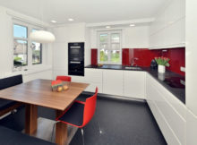 cuisine ouverte sur le salon