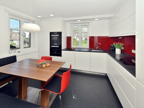 cuisine ouverte sur le salon
