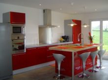 cuisine rouge