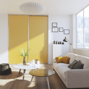 Coulidoor salon jaune curry Coulidoor salon jaune curry