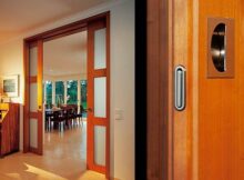 Porte coulissante a galandage