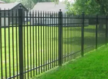 Cloture en aluminium