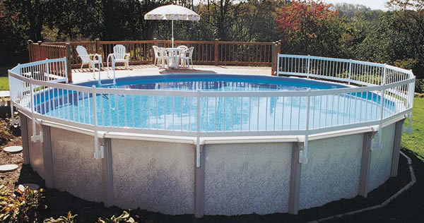 piscine en tôle