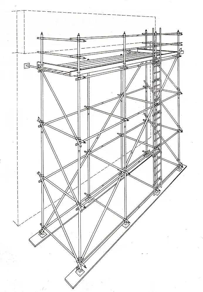 echafaudage dessin echafaudage dessin